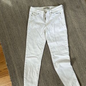 Liverpool white jeans the ankle skinny size 4/27